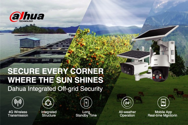 Dahua 4G Solar Network Camera