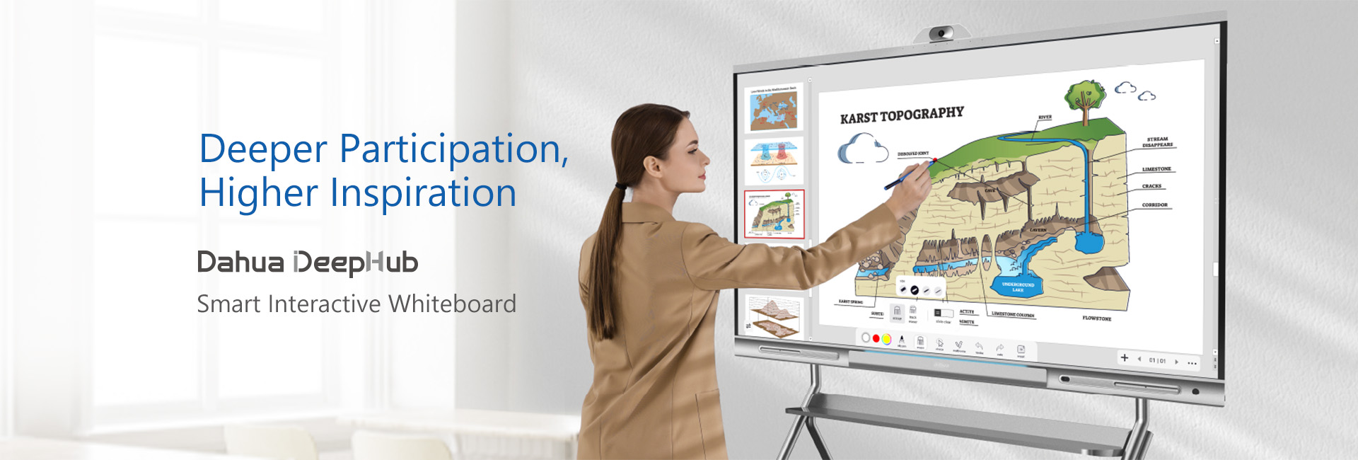 DAHAU DeepHub smart interactive whiteboard